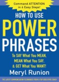 How to Use Power Phrases