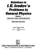 Irodov Problems in Physics Solutions Part 1