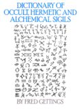 Dictionary of Occult Hermetic Alchemical Sigils and Symbols