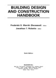 BUILDING DESIGN AND CONSTRUCTION HANDBOOK Frederick 