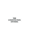 THE CONSTITUTION OF INDIA