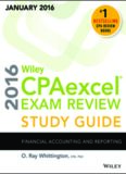 Wiley CPAexcel Exam Review 2016 Study Financial Accounting and Reporting
