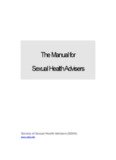The Manual for Sexual Health Advisers - Society of Sexual Health 