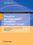 Theoretical and Mathematical Foundations of Computer Science 