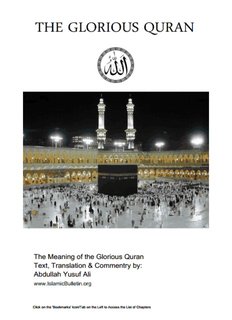 THE GLORIOUS QURAN - Translated Quran