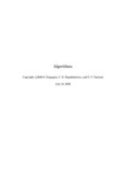 Algorithms - Mathematics & Computer Science