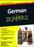 German For Dummies, (For Dummies (Language & Literature))  