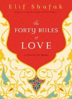 The Forty Rules of Love: A Novel of Rumi - MALIK MUHAMMAD 
