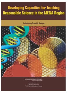 Developing Capacities for Teaching Responsible Science in the MENA Region: Refashioning Scientific Dialogue