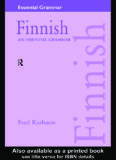 Finnish: An Essential Grammar