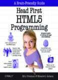 Head First HTML5 Programming: Building Web Apps with JavaScript  