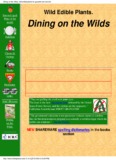 Dining on the Wilds, wild edible plants for gourmet and survival