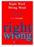 Right Word Wrong Word